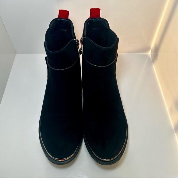 Aqua Flex Women’s Black Ankle Boots, Side Zipper, Size 36 - Picture 7 of 11